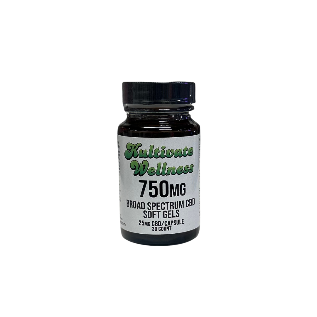 2000mg Full Spectrum CBD Gel Capsules 60 Count