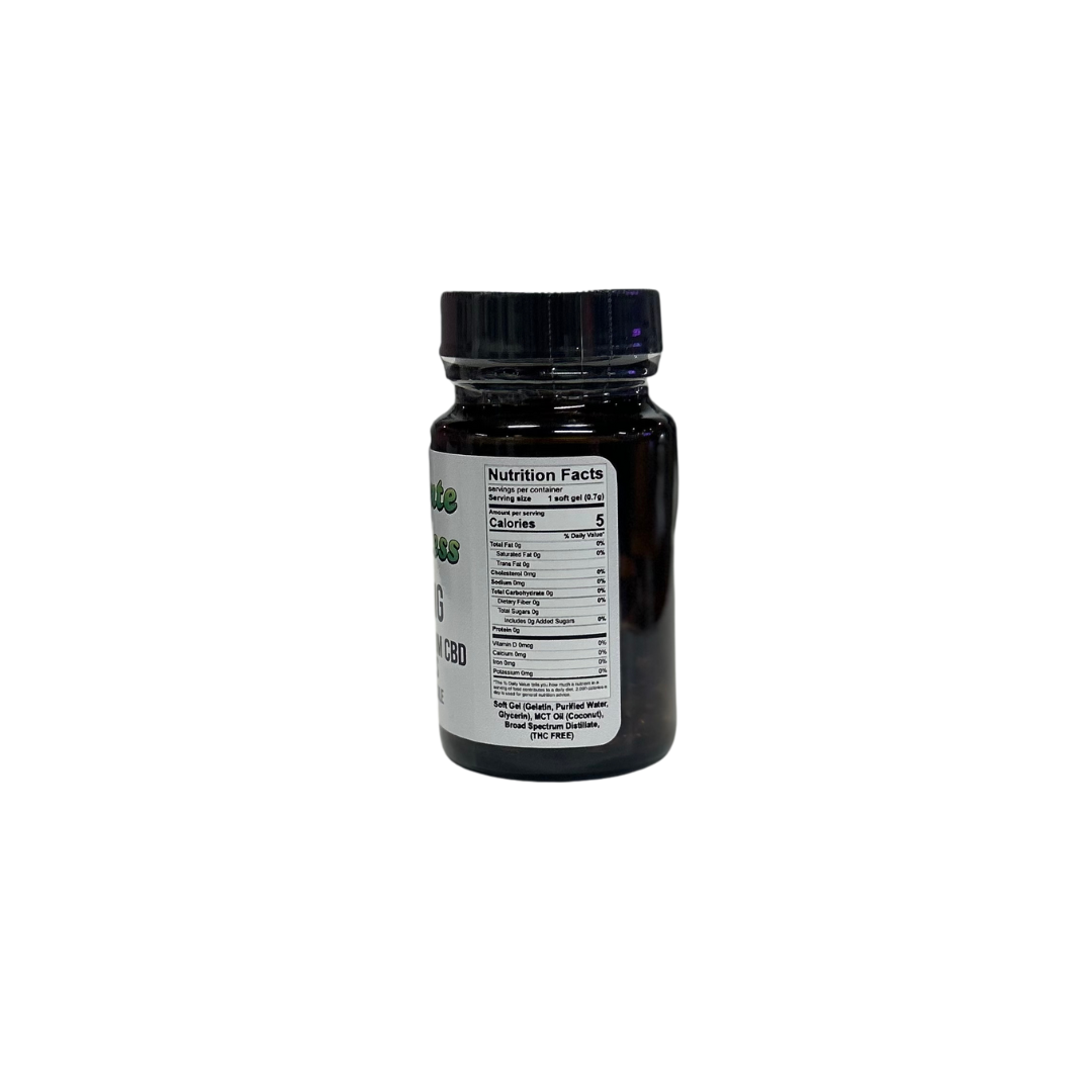 2000mg Full Spectrum CBD Gel Capsules 60 Count