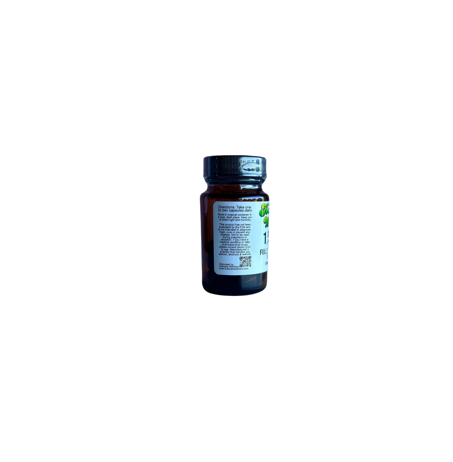 1500mg Full Spectrum CBD Gel Capsules 30 Count