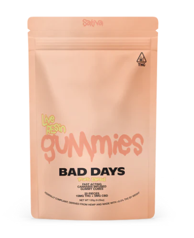 Bad Days Live Resin Gummies