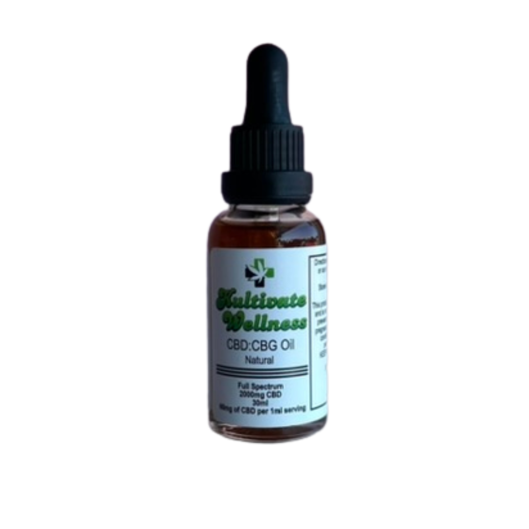 2000mg Full Spectrum CBG : CBD Oil