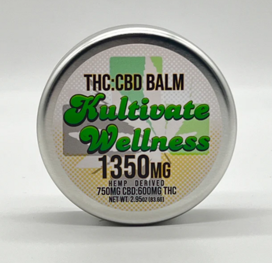 Kultivate Wellness THC:CBD Balm 1350mg