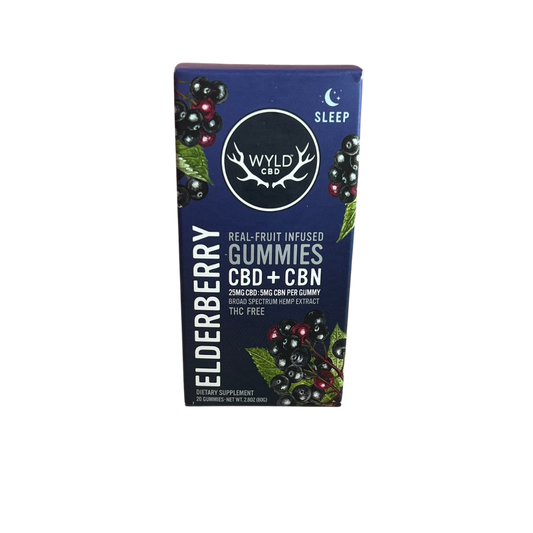 WYLD Elderberry CBD + CBN Gummies