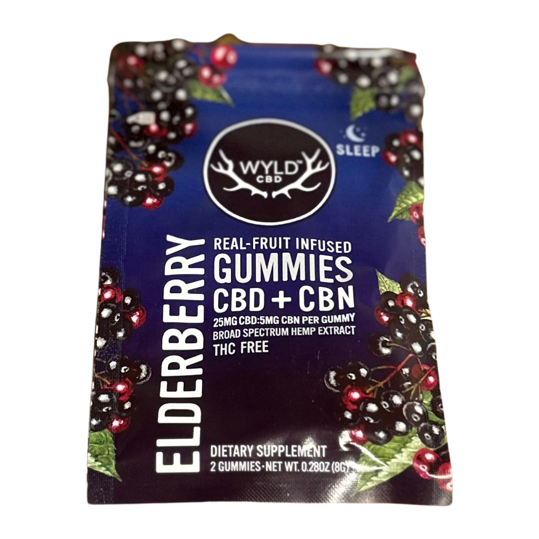 WYLD Elderberry CBD + CBN Gummies