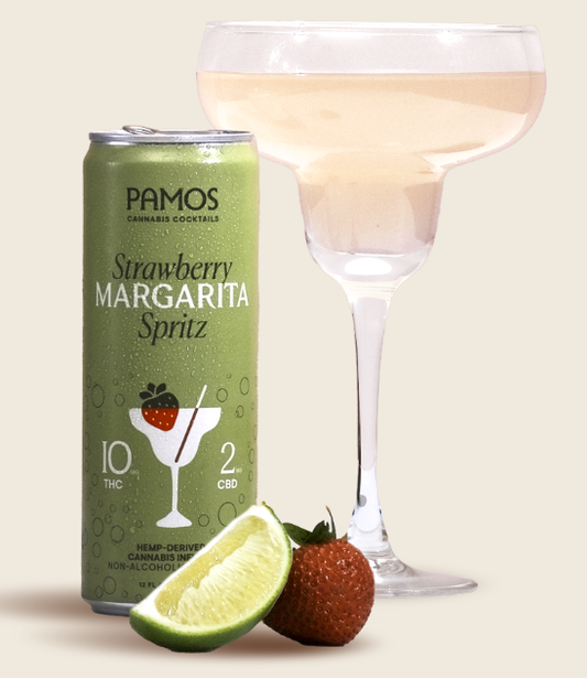 Pamos Strawberry Margarita Spritz 10 mg/2 mg
