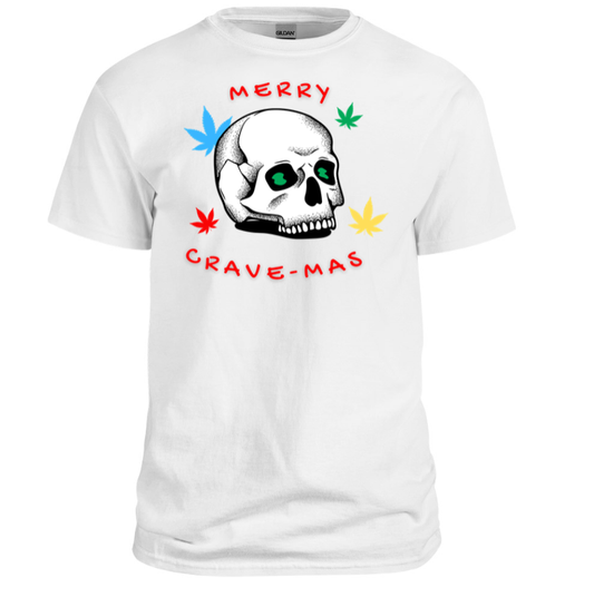 Men's Crave-Mas Skull T-shirt